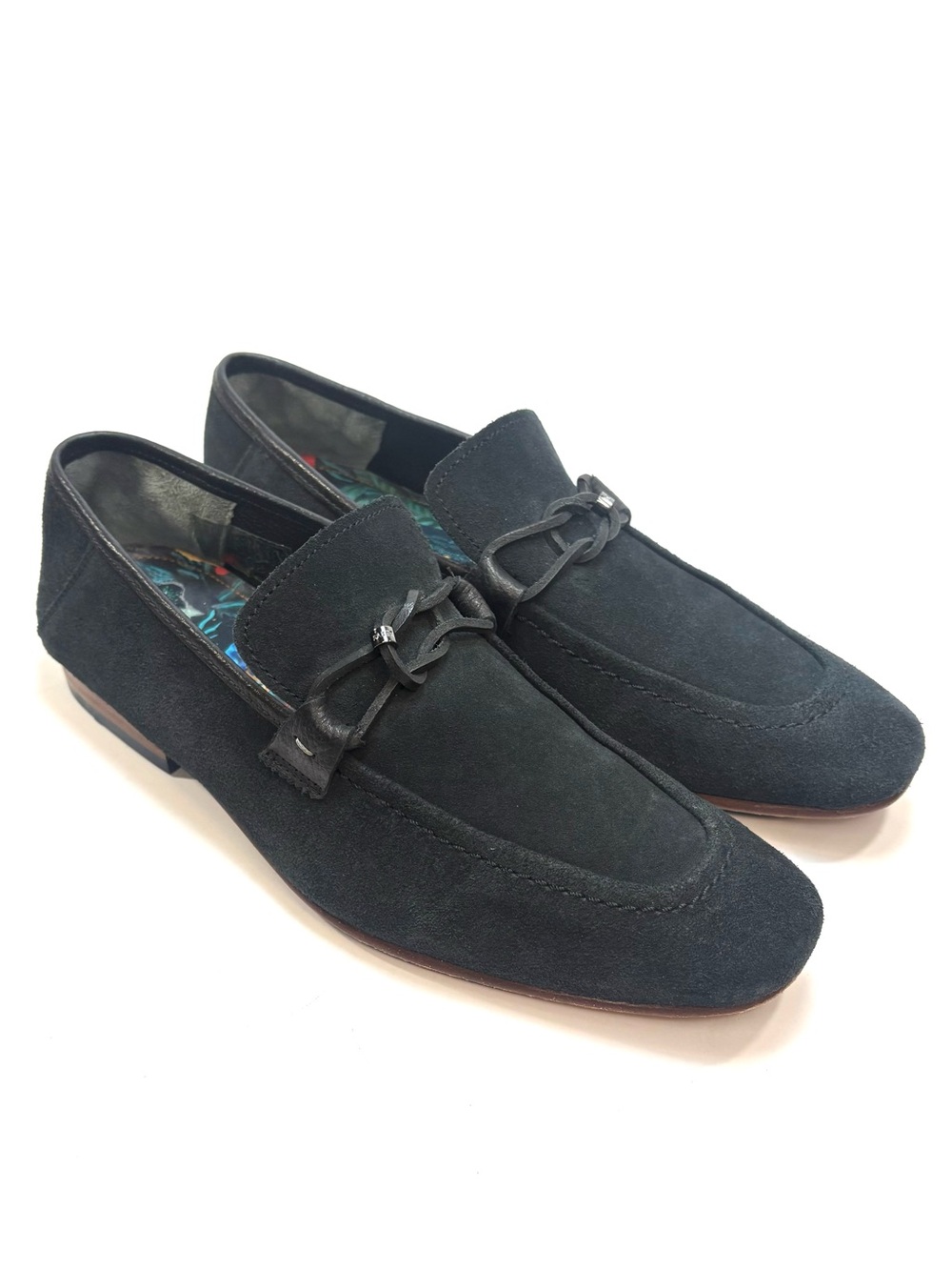 Ted Baker Black Suede Loafers | 9